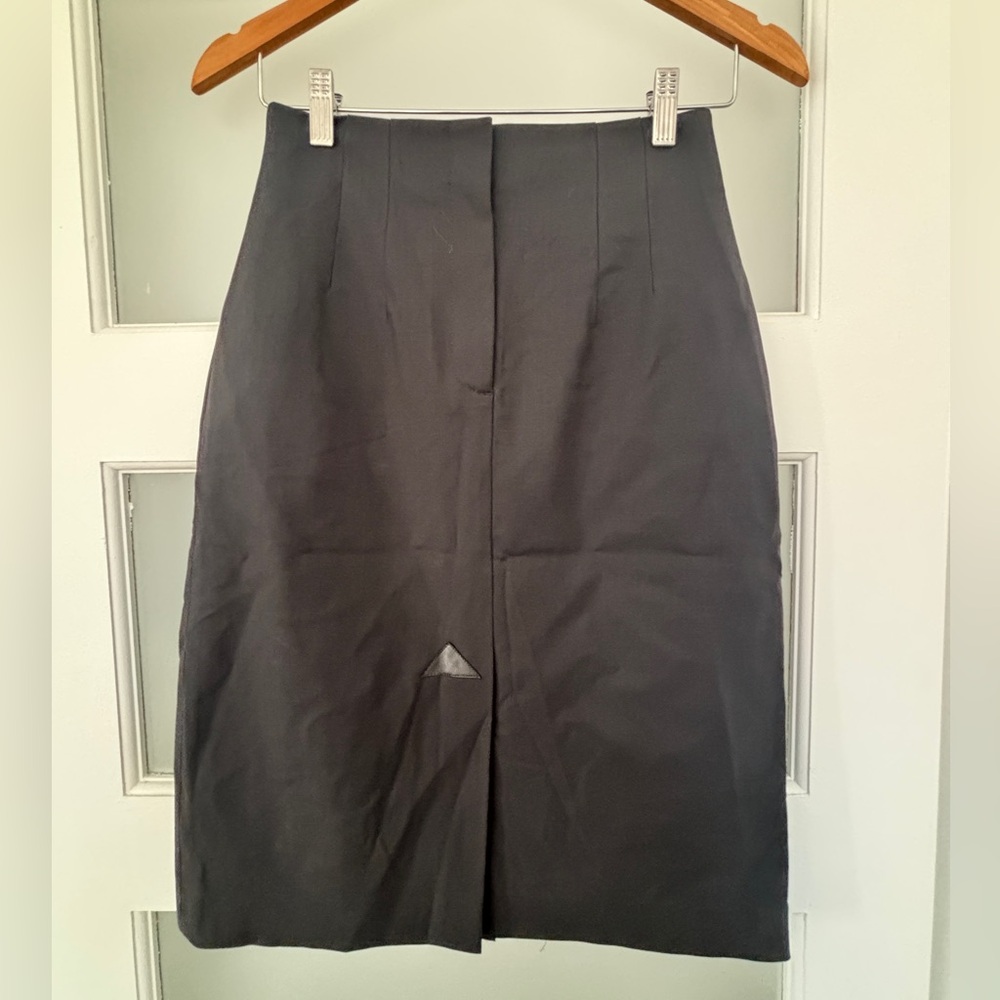 Theory Charcoal Pencil Skirt